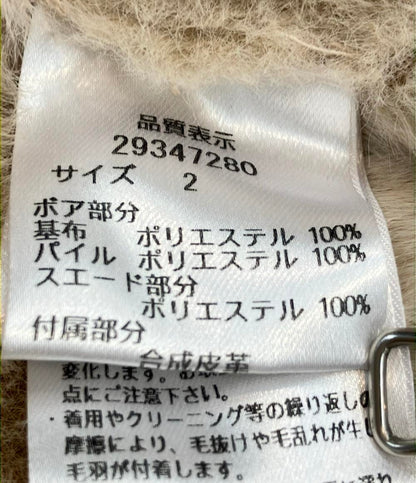 アプワイザーリッシェ ダブルライダースジャケット 29347280 レディース SIZE 2 (M) Apuweiser-riche