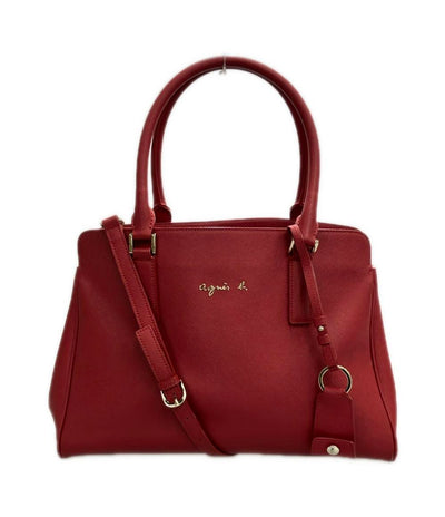 アニエスベー 2wayトートバッグ ショルダーバッグ 斜め掛け レディース agnes b.