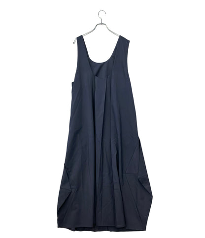 美品 ENFOLD ノースリーブ タック ジャンパースカート 300IA533-1451 レディース SIZE 38 エンフォルド