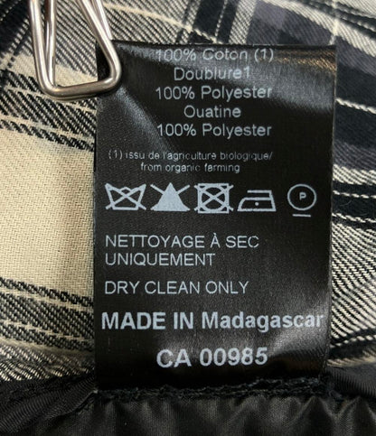 美品 イザベルマランエトワール キルティングジャケット チェック柄 レディース SIZE 34 (S) ISABEL MARANT ETOILE