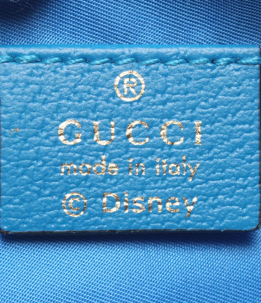 美品 GUCCI ペンケース×Disney GGスプリーム 661129 0416 レディース メンズ グッチ