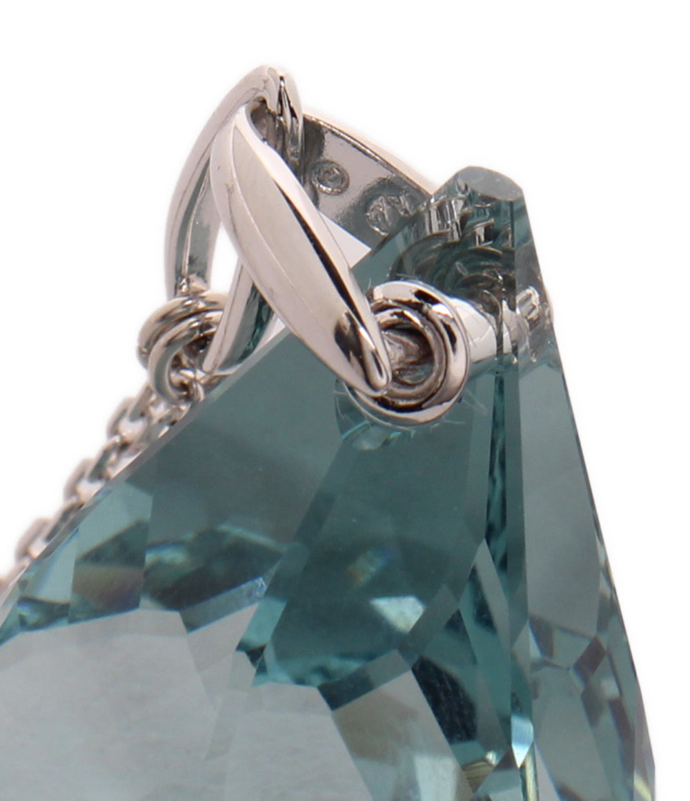 美品 SWAROVSKI ネックレス 1069464 ドロップモチーフ レディース スワロフスキー