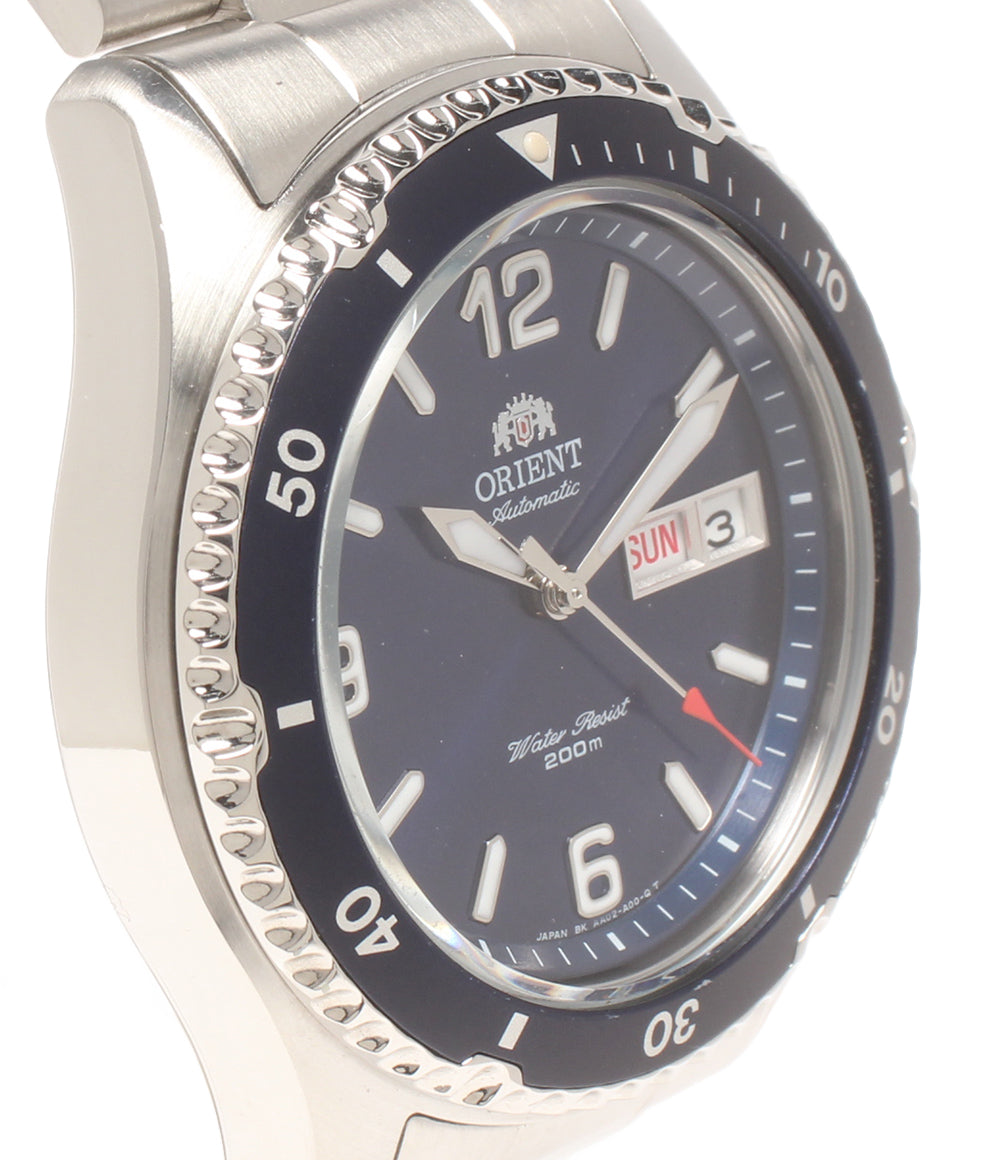ORIENT 腕時計 自動巻き ネイビー AA02-C1-B メンズ オリエント
