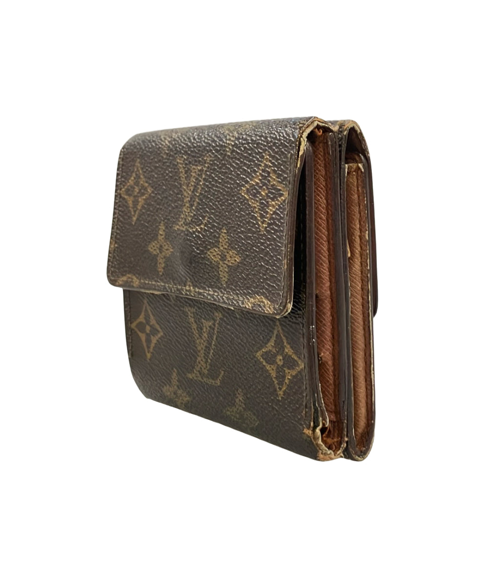 訳あり LOUIS VUITTON 二つ折り財布 Wホック ポルト モネ ビエ カルト クレディ モノグラム M61652 メンズ レディース ルイ・ヴィトン