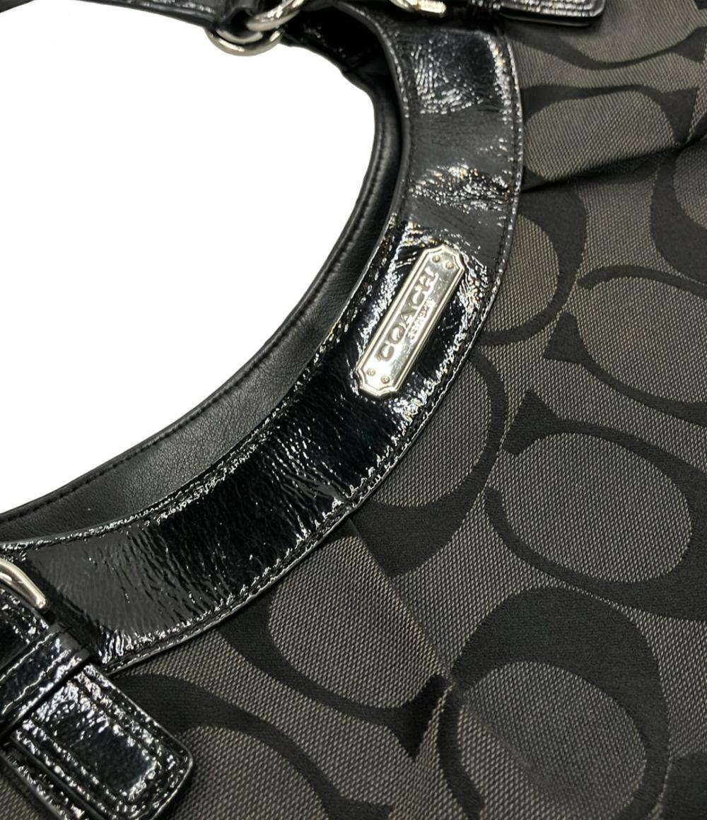 コーチ ショルダーバッグ 肩掛け キャンバス レザー シグネチャー F19251 レディース COACH