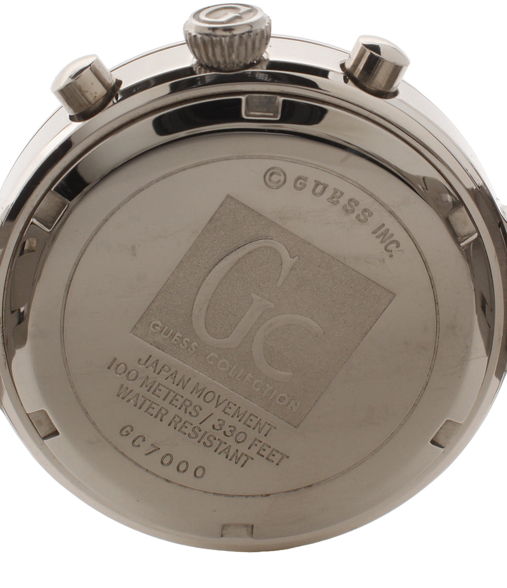 Guess 腕時計 クオーツ ブラック GC7000 メンズ ゲス