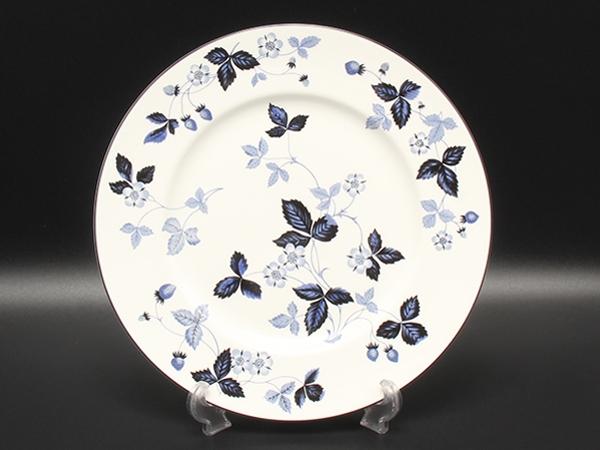 美品 ウエッジウッド プレート 大皿 27cm ストロベリー インクブルー WEDGWOOD
