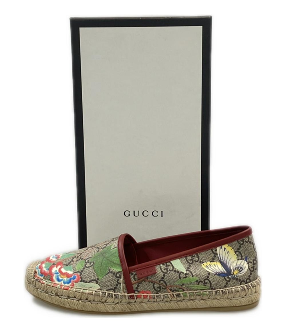 美品 グッチ スリッポン エスパドリーユ レディース SIZE 39 (XL) GUCCI