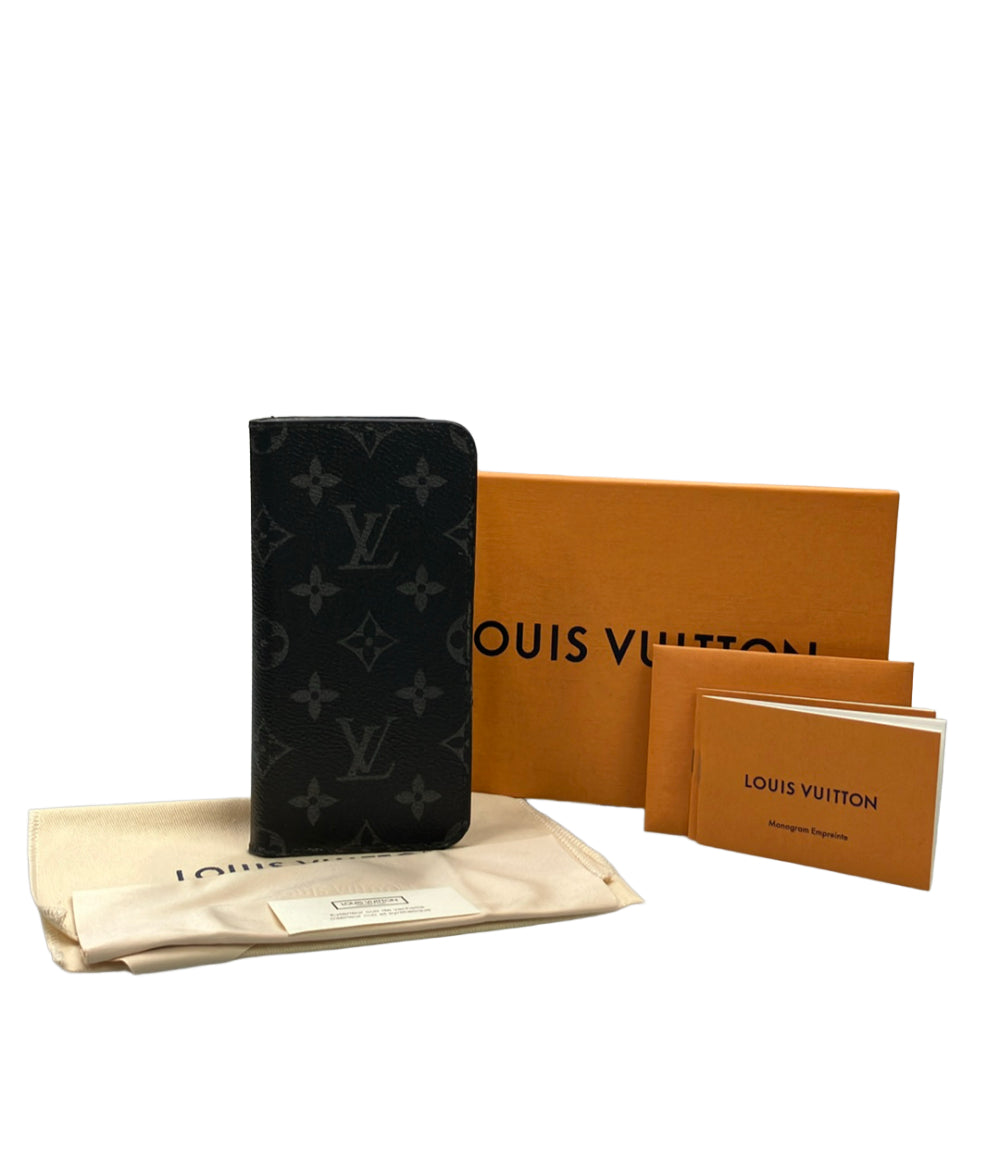 訳あり LOUIS VUITTON スマホケース iPhone XS MAX iPhone XS MAX フォリオ モノグラム M67480 ユニセックス ルイ・ヴィトン