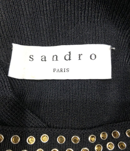 サンドロ  ニットドレス グラムスタッド      レディース SIZE 36 (XS以下) SANDRO