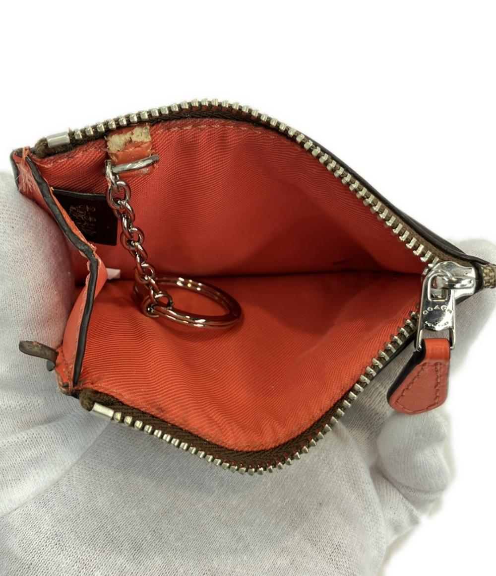 コーチ コインケース キーリング付き シグネチャー レディース COACH
