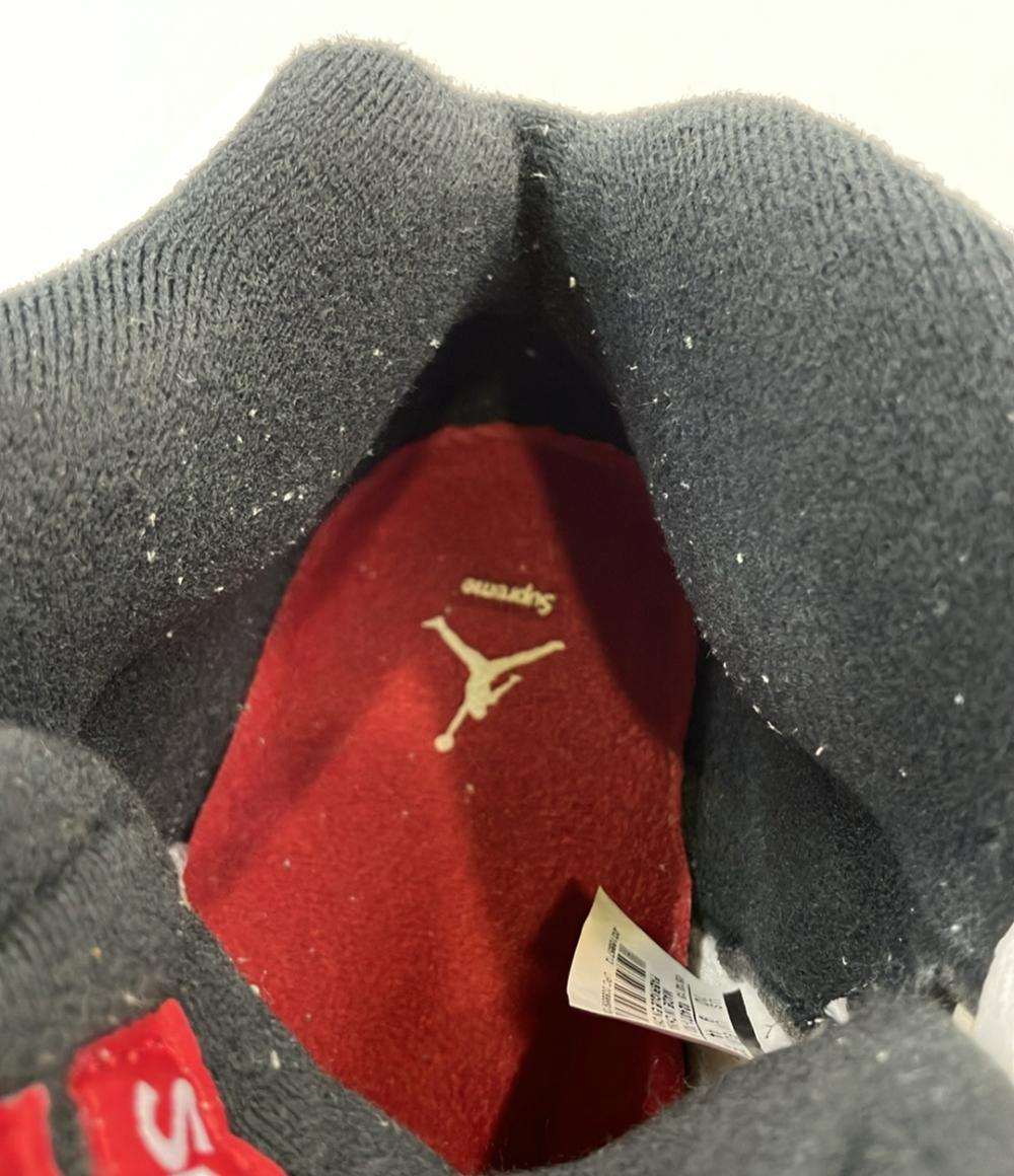 NIKE ハイカットスニーカー × Supreme AIR JORDAN 5 RETRO 824371-101 メンズ SIZE 28.0 (XL) ナイキ