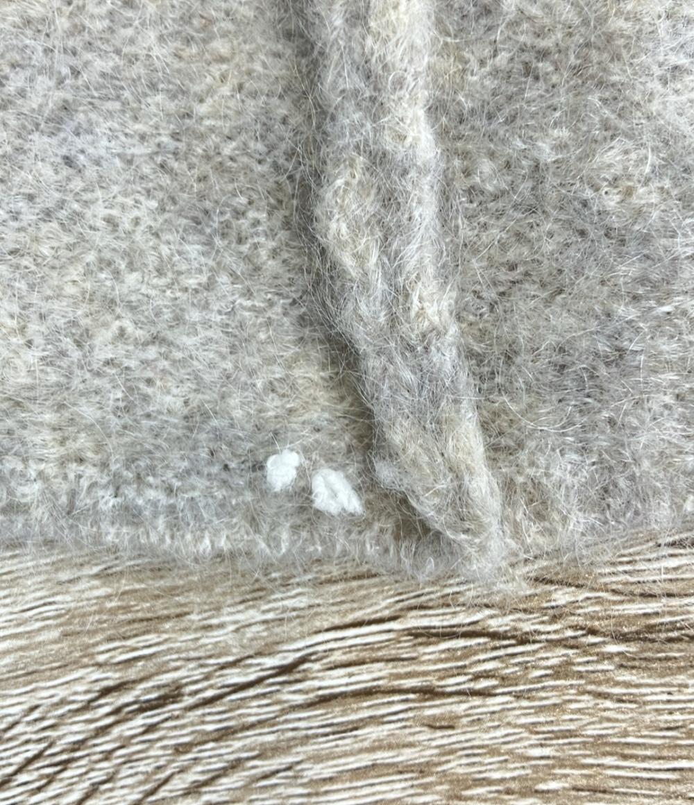 MARELLA 長袖カーディガン アンサンブル モヘア  ウール ロング コート レディース SIZE S マレーラ