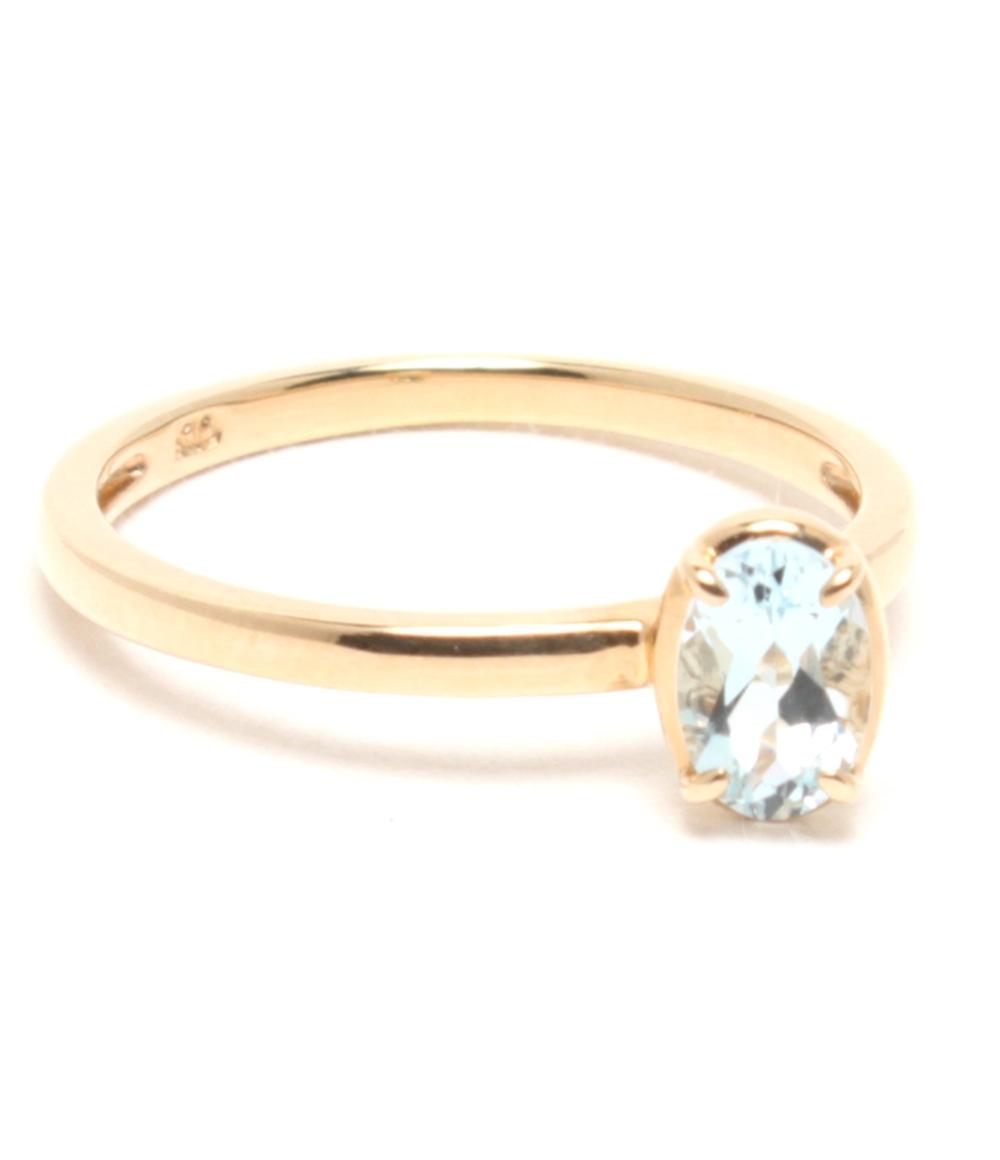 美品 リング 指輪 K10 ブルートパーズ レディース SIZE 10号