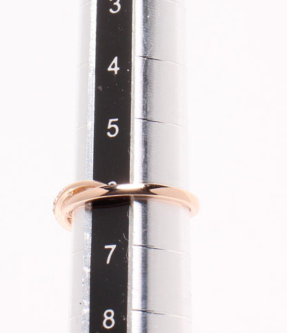 美品 4℃ リング 指輪 K10 ダイヤ レディース SIZE 6号 ヨンドシー