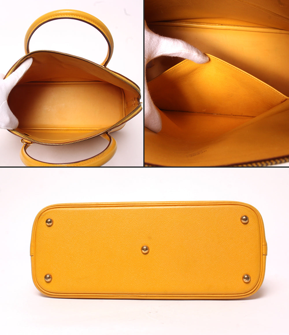 HERMES 2wayショルダーバッグ ハンドバッグ ヴォーエプソン ゴールド金具 肩掛け □A刻印 ボリード35 レディース エルメス