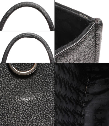 ディオール レザートートバッグ シルバー金具 サファリトート メンズ Dior