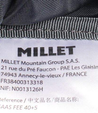 美品 MILLET リュック バックパック SAAS FEE 40+5 メンズ ミレー