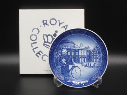 美品 Royal Copenhagen イヤープレート 飾り皿 18cm 2016 ロイヤルコペンハーゲン