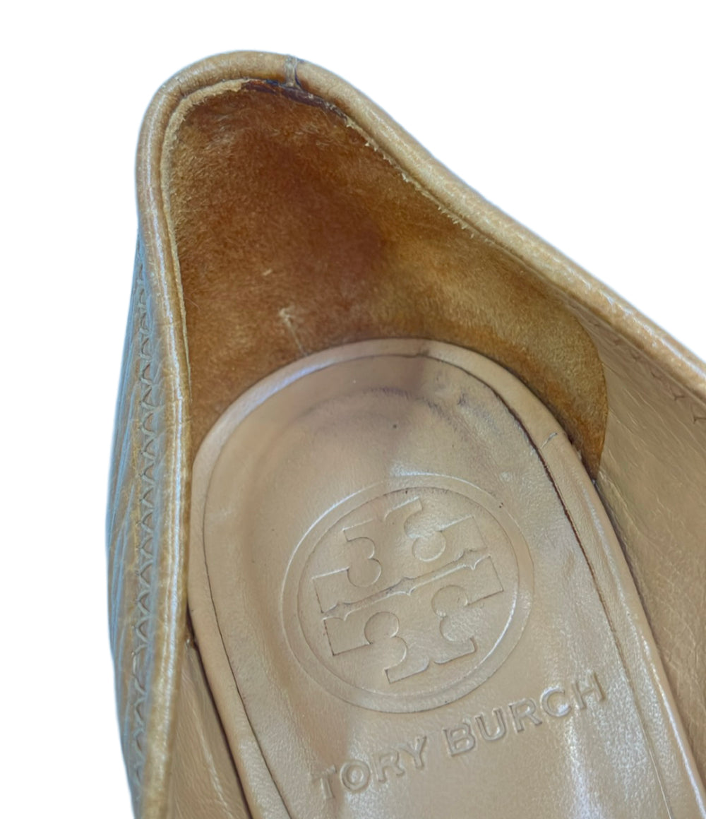 Tory Burch オープントゥウェッジソールパンプス レディース SIZE 4M トリーバーチ