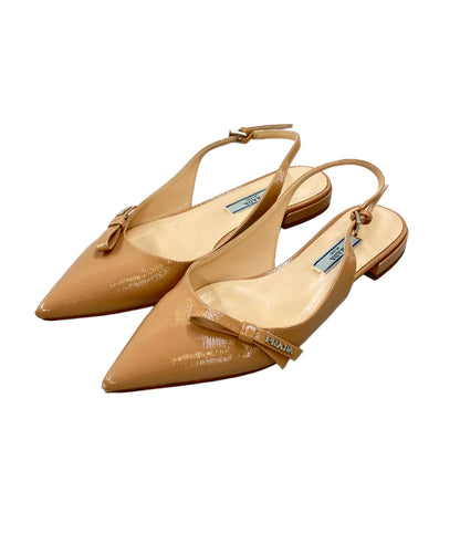 PRADA スリングバックフラットシューズ レディース SIZE 36 (23cm) プラダ
