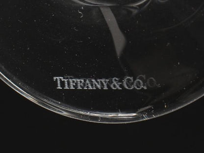 美品 TIFFANY&Co. ワイングラス 2点セット ペア カデンツ ティファニー