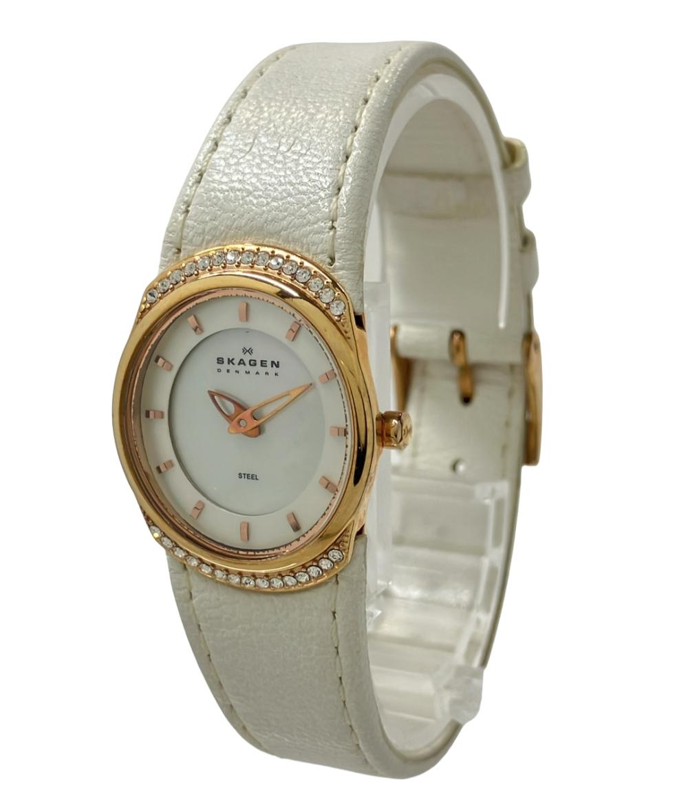 スカーゲン 腕時計 クオーツ シェル 686XSRLW レディース SKAGEN