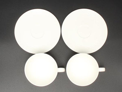 美品 ウエッジウッド カップ＆ソーサー 2客セット ペア ジオ GIO WEDGWOOD