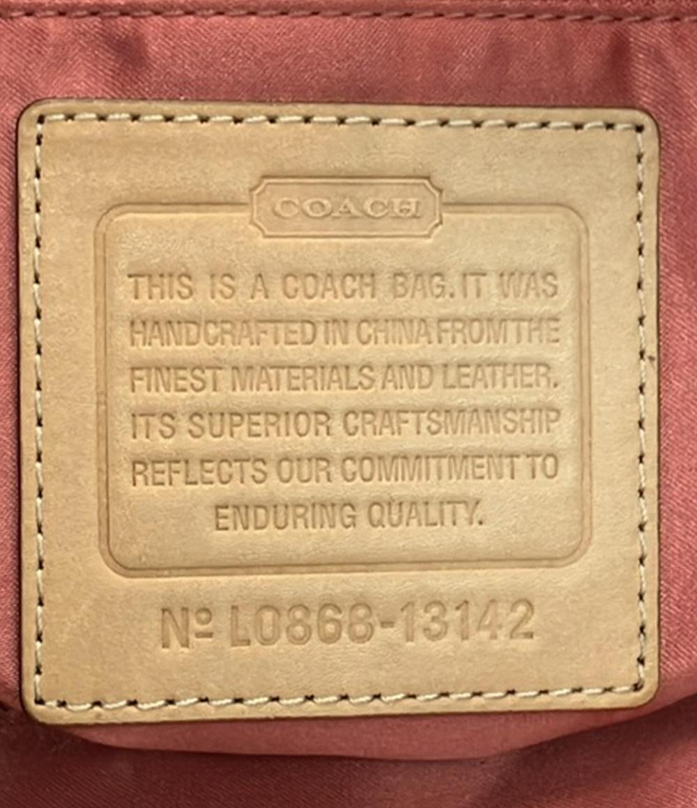 コーチ 2wayトートバッグ ショルダーバッグ 斜め掛け オプアート 13142 レディース COACH