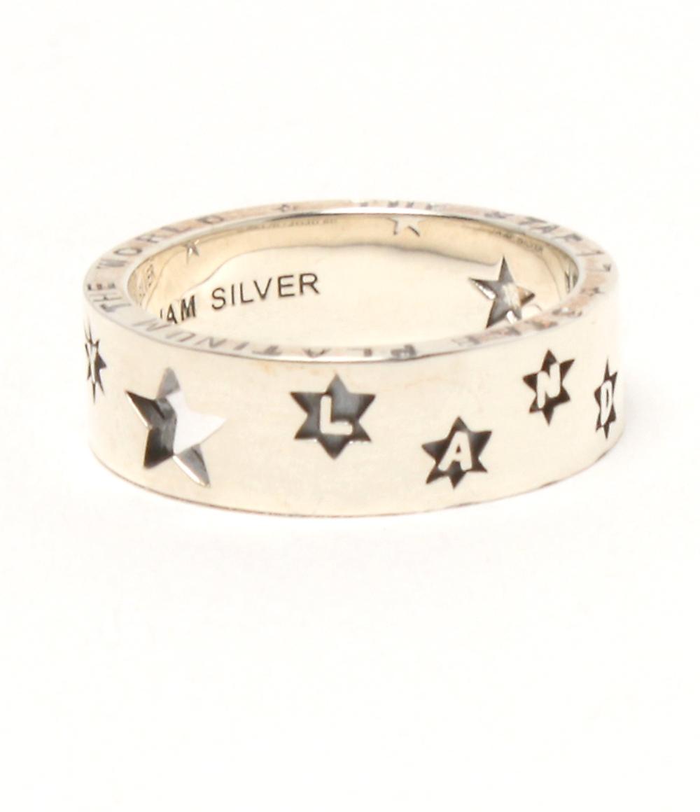 美品 JAM HOME MADE リング 指輪 SV スターダストクルセイダース スタープラチナリング ユニセックス SIZE 15号 ジャムホームメイド
