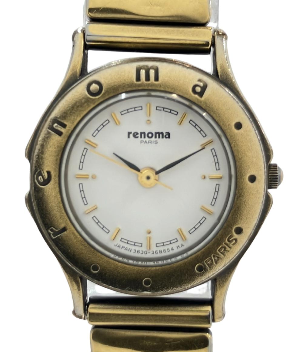 シチズン 腕時計 renoma クオーツ ホワイト 3630-363698 レディース CITIZEN
