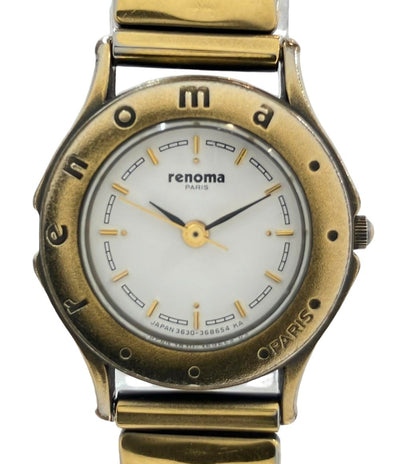 シチズン 腕時計 renoma クオーツ ホワイト 3630-363698 レディース CITIZEN
