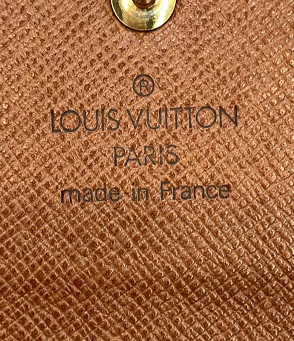ルイ・ヴィトン 三つ折り長財布 ポルトトレゾール インターナショナル モノグラム M61215 レディース LOUIS VUITTON