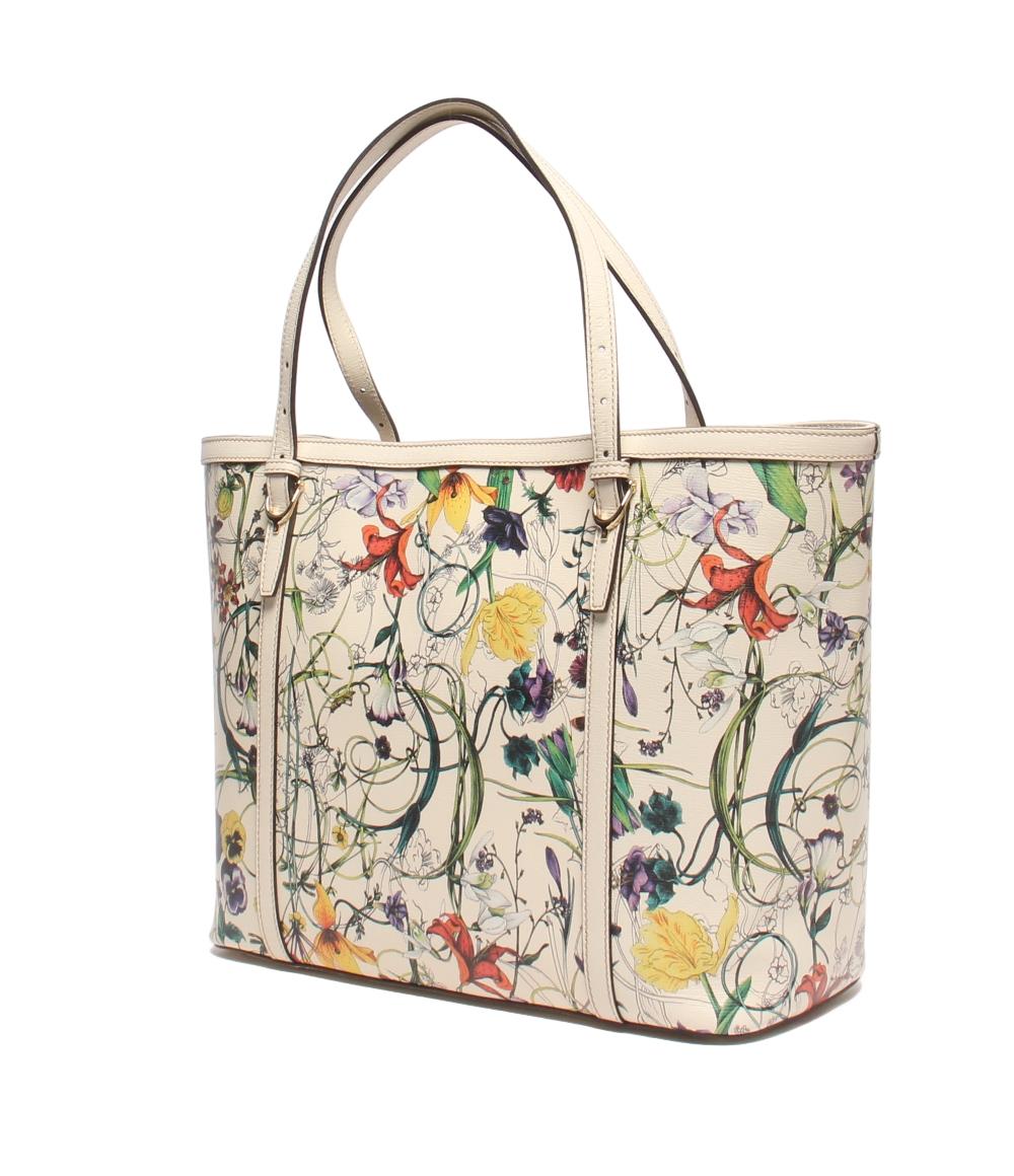 美品 グッチ トートバッグ フローラ 309613 002123 レディース GUCCI