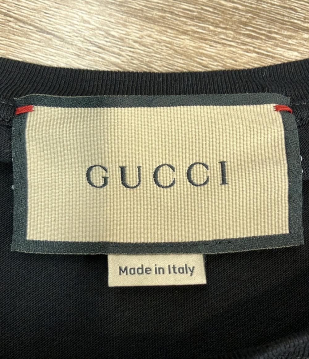 GUCCI 半袖Tシャツ スパンコール ロゴ Gucci Hollywood Boulevard T-shirt 615044 レディース SIZE XS グッチ