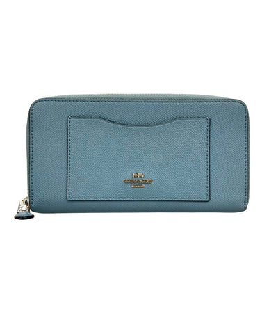 COACH ラウンドファスナー長財布 レザー F54007 レディース コーチ