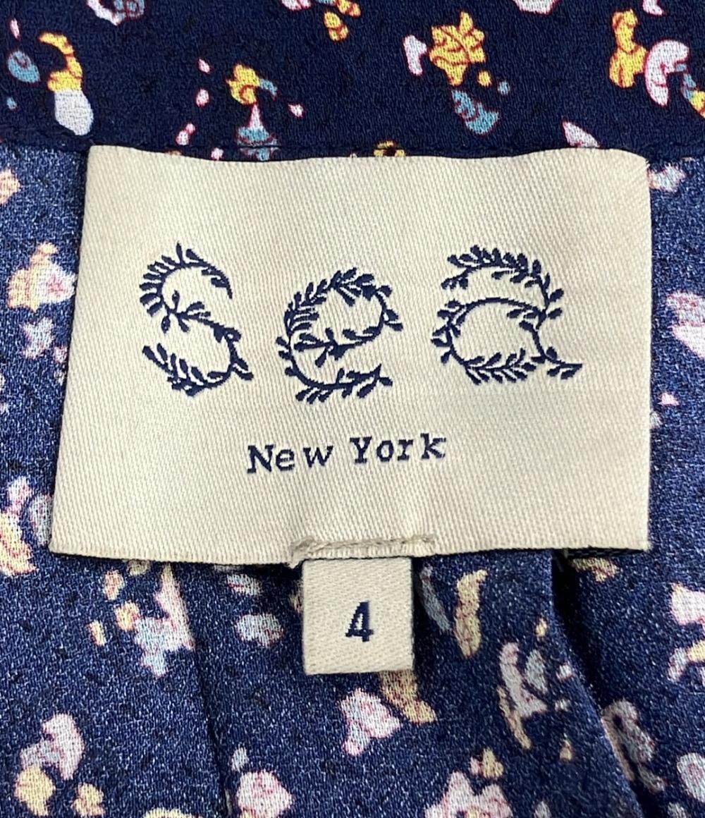 シー ニューヨーク 総柄ワンピース レディース SIZE 4 (S) Sea New York