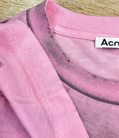 Acne Studios 半袖Tシャツ スプレーヴィンテージ 加工 ロゴ Sprayed Logo T-shirt FN-UX-TSH1000013 メンズ SIZE XS アクネ ストゥディオズ