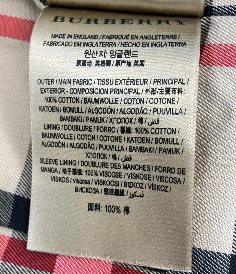 訳あり BURBERRY トレンチコート ノバチェック ベルト付き レディース SIZE 34 (XXS) バーバリー