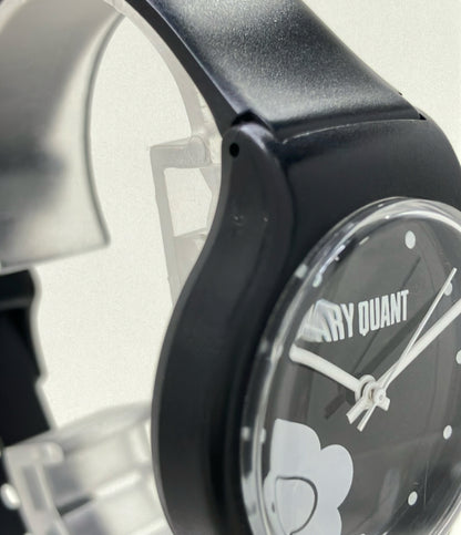 MARY QUANT 腕時計 クオーツ ブラック レディース マリークヮント