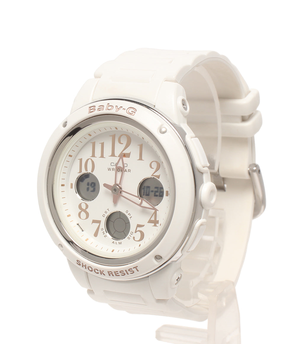 CASIO 腕時計 Baby-G クオーツ ホワイト BGA-150EF レディース カシオ