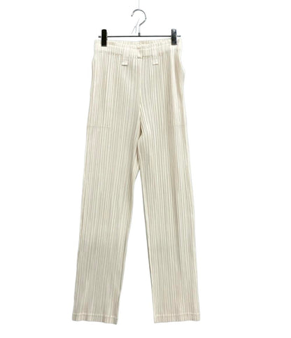美品 PLEATS PLEASE ストレートパンツ プリーツ PP53JF381 レディース SIZE 5 (L) プリーツプリーズ
