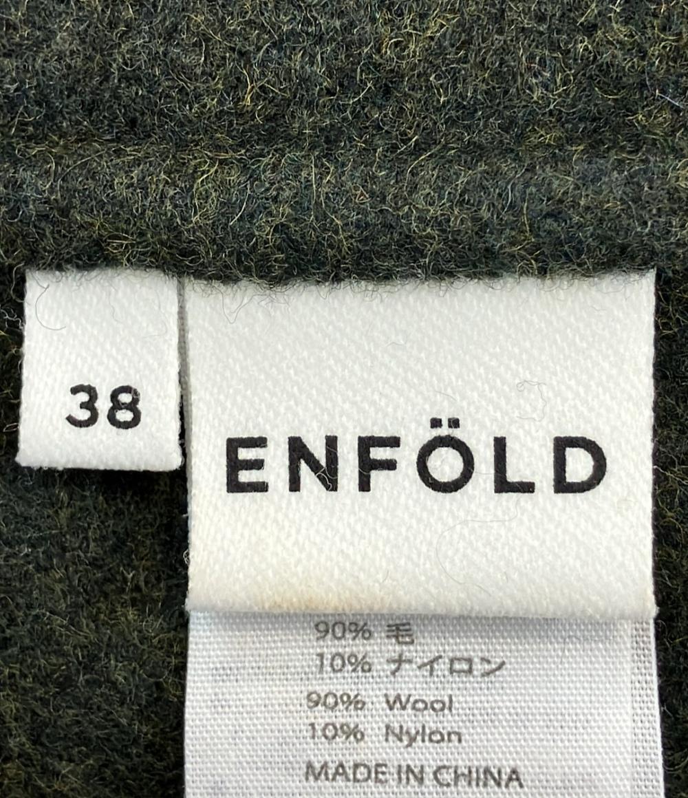ENFOLD メルトンショートベスト 300FA530-0880 レディース SIZE 38 (M