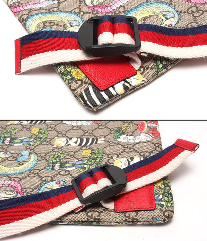 美品 GUCCI リュック ナップザック チルドレンズ GGスプリーム 550775 622011 レディース キッズ グッチ ヒグチユウコ