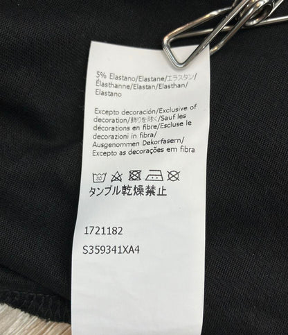 LOEWE 半袖Tシャツ アナグラム スリットカットソー チェストロゴ S359341XA4 レディース SIZE M ロエベ