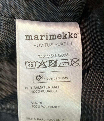 美品 marimekko トートバッグ 肩掛け 花柄 レディース マリメッコ