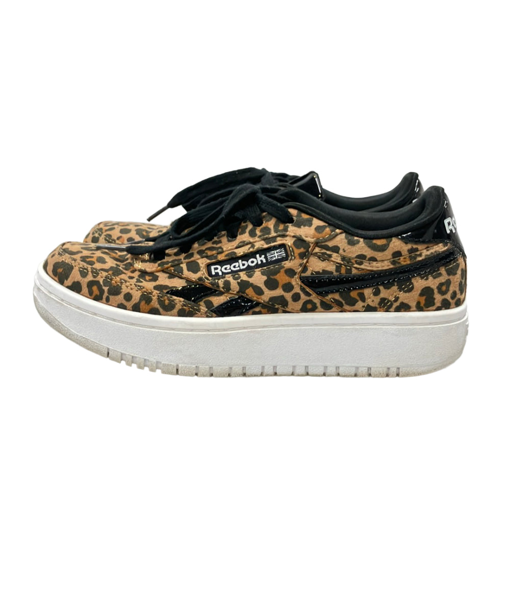 Reebok ローカットスニーカー ヒョウ柄 レディース SIZE 23.0 リーボック