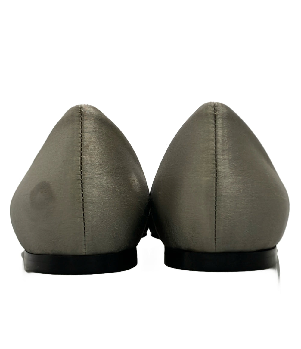 GIORGIO ARMANI ポインテッドトゥフラットパンプス GB 070 レディース SIZE 39 (24.5cm) ジョルジオアルマーニ