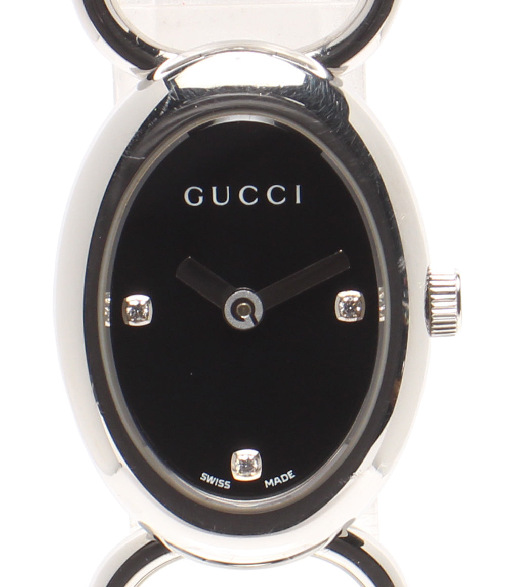 GUCCI 腕時計 トルナヴォーニ クオーツ ブラック 118 レディース グッチ