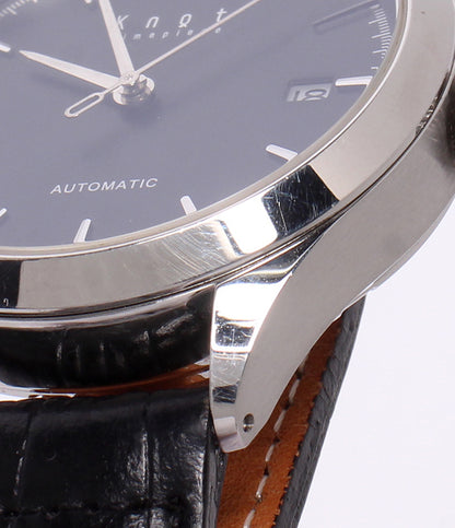 Maker's Watch Knot 腕時計 PREMIUM AUTOMATIC 自動巻き AT-38SVBK メンズ メーカーズウォッチ ノット